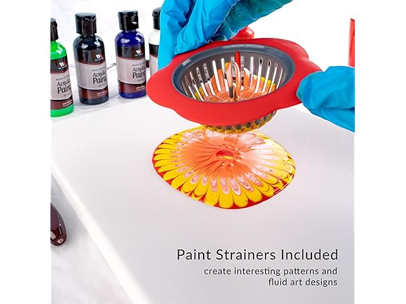 Ready To Pour Acrylic Pouring Paint Set, 38pc