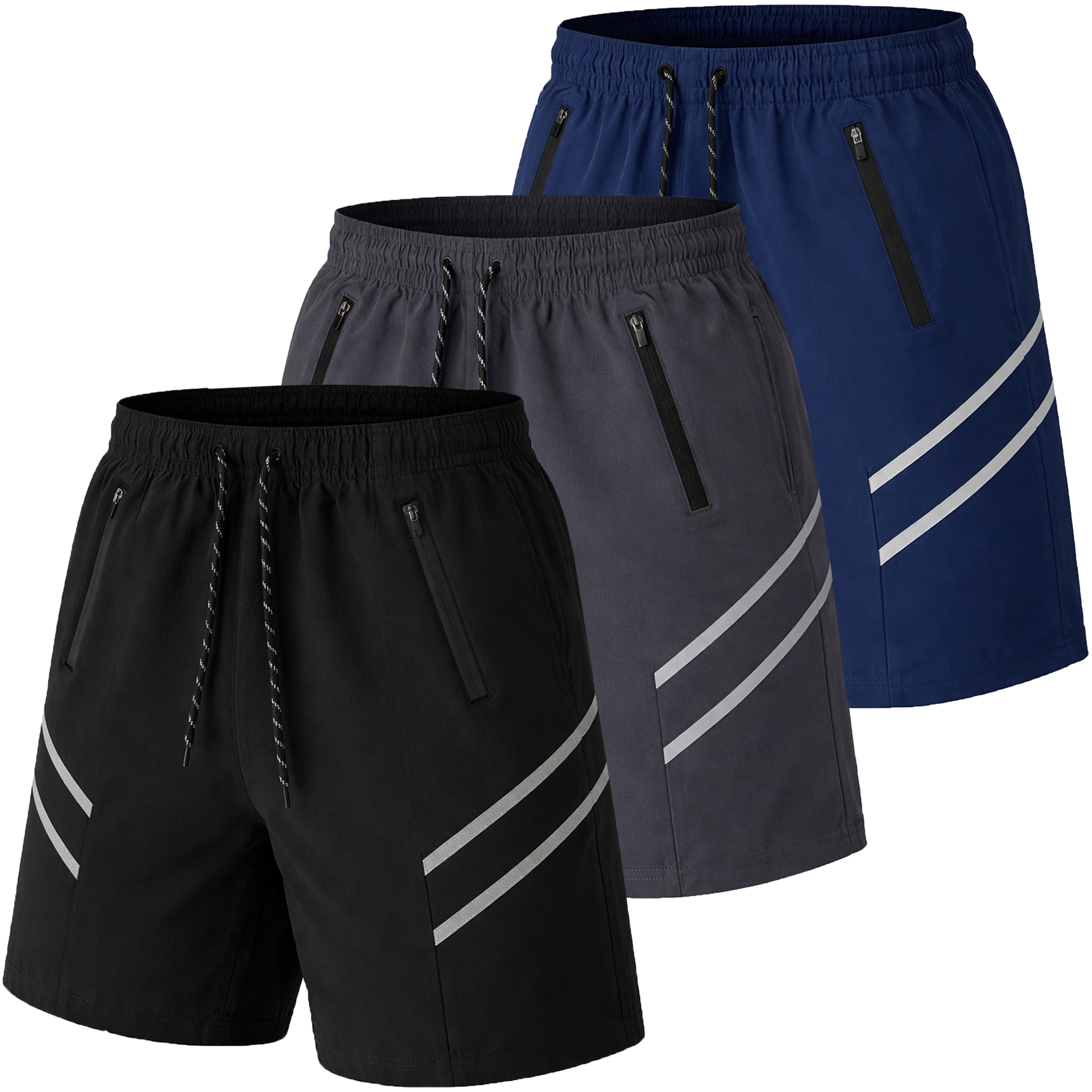 Mens Training Shorts w/ Dual Trim (S-2XL) - Gallery 27