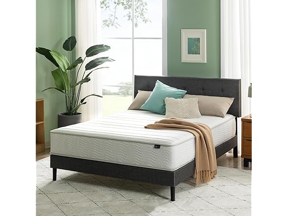 Zinus 10 Inch Foam and Spring Hybrid Matress
