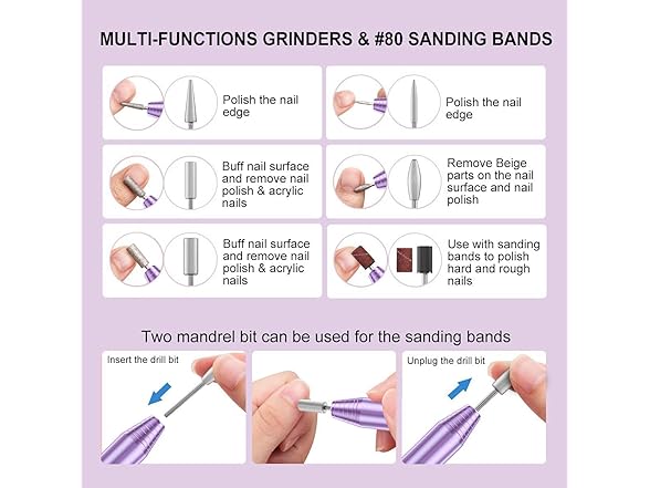 COSITTE Electric Nail Drill Kit