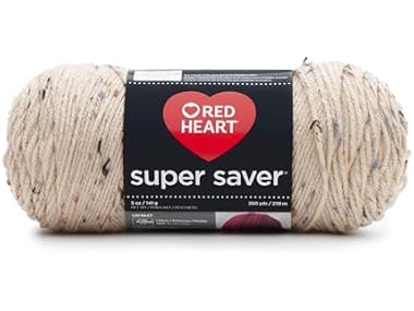 $2.79 Red Heart Super Saver Yarn - Buff Fleck dealfomo