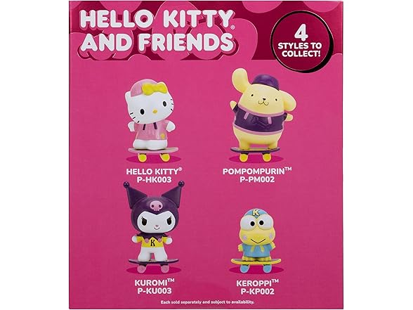 Jazwares Hello Kittyand Friends - 4” Keroppi Premier