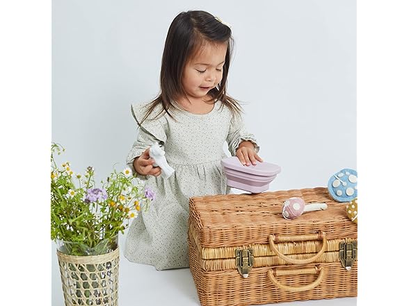 Austin Baby Co Silicone Collapsible Snack Bowl