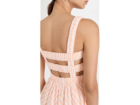 English Factory Women (XS) Smocked Midi Dress