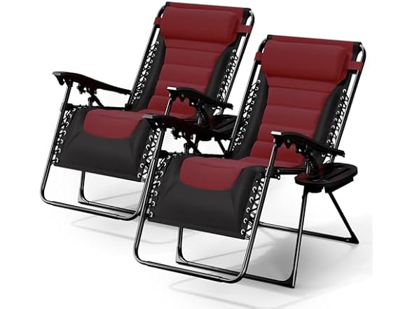 Nestl Padded Oversized Zero Gravity Chair