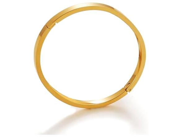 Pazciay Gold Bangle Set