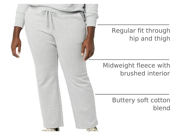 Amazon Essentials Women Relaxed-fit French Fleece