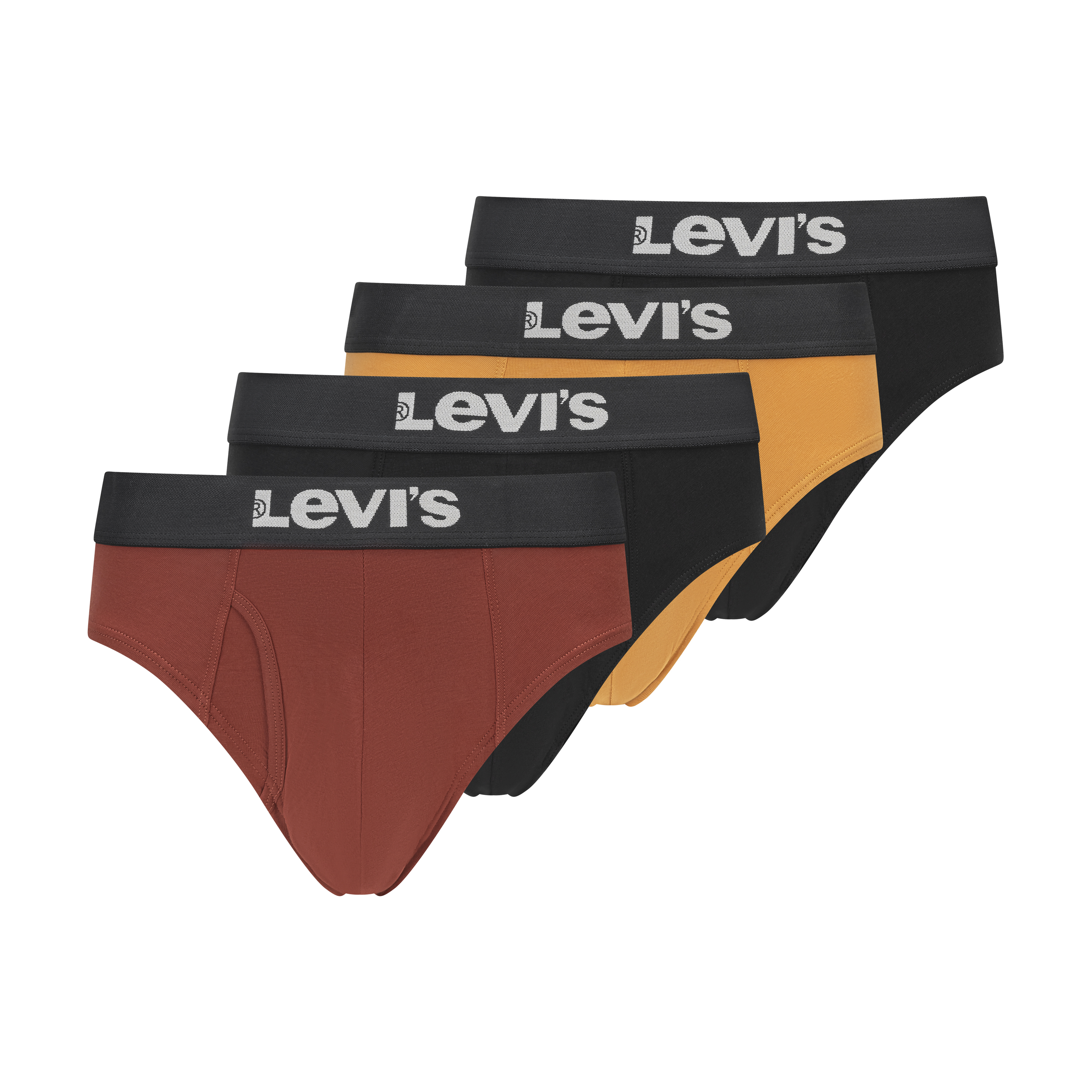 Levi's Men's 4-Pack Cotton Brief - Gallery 13