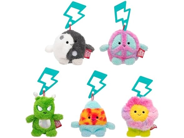 BumBumz 3.5-inch RetroBumz Plush Keychain Assortment