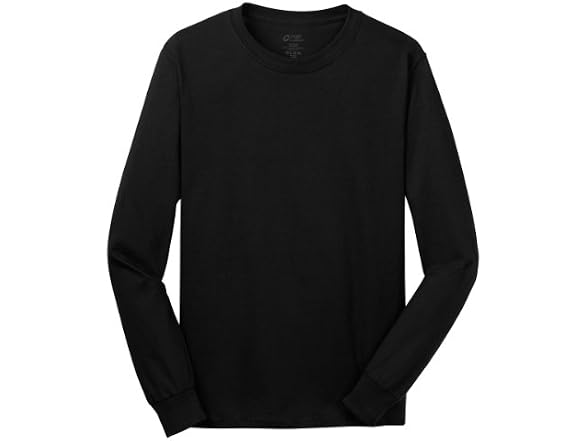 Port & Co Men (L) Mpany Men's Long Sleeve Oz Shirt