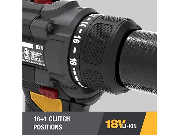 CAT DX11 18V Brushless 1/2in Drill/Driver Kit