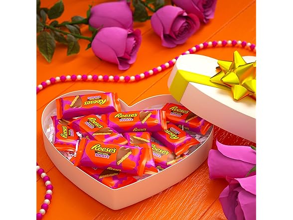 Reeses PB Hearts Valentines 1.2oz 6ct