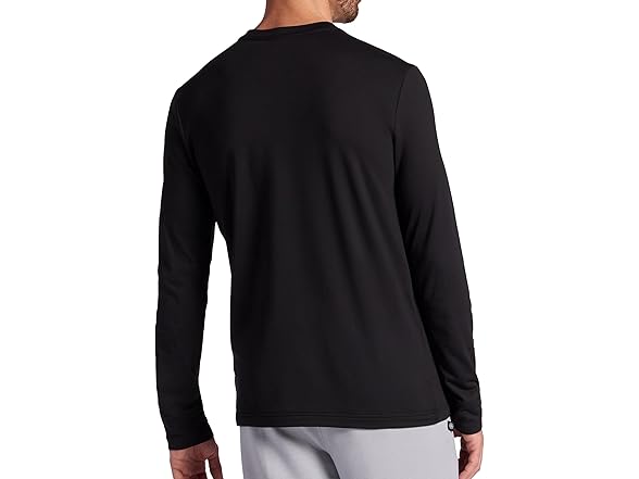 Gaiam Mens Bliss Balance LS Crewneck Top