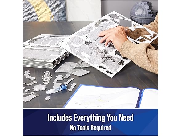 4D Build, Star Wars Deluxe Imperial Star Destroyer 3D Model Kit