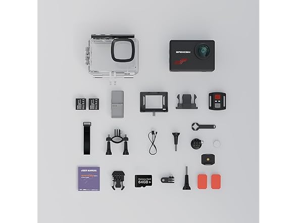 Apexcam Touch Screen 4K Action Camera