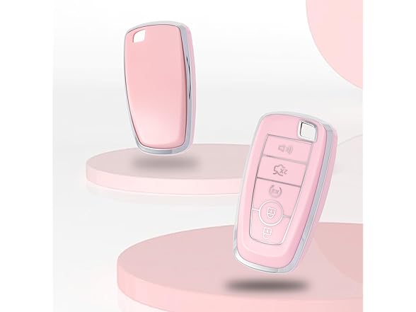 Key Fob Cover Ford Diamond Bling Pink