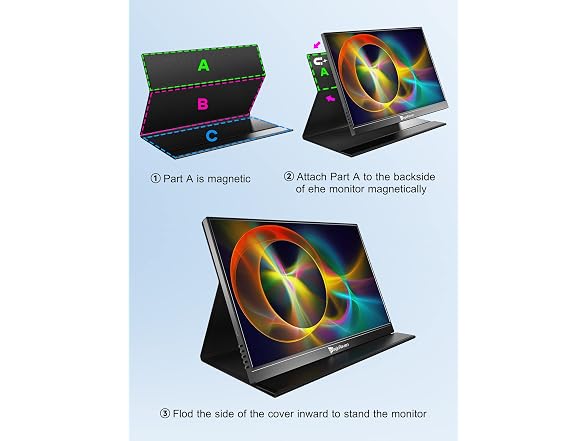 MAGICRAVEN 16in 4K Portable Monitor