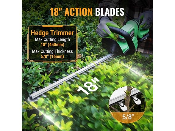 WORKPROX 20V Hedge Trimmer