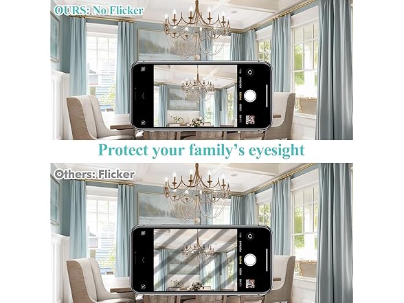 GoBright 12Pk Dimmable E12 Candelabra LED Light Bulbs 60W