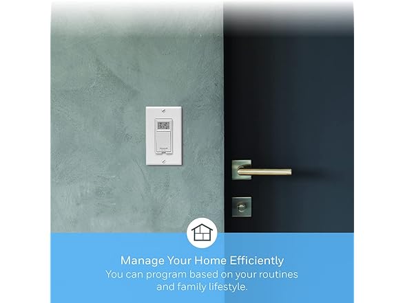 Honeywell Home Programmable Light Switch Timer - Gallery 4