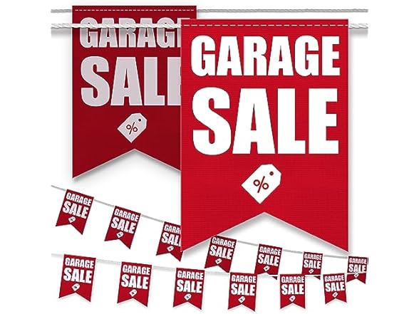 TRICEPLAY 33' Garage Sale Banner