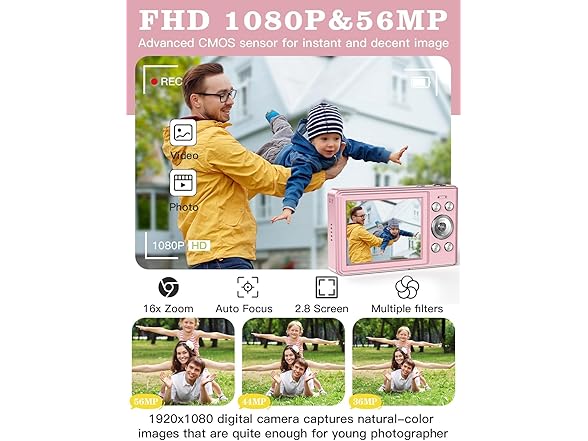 SECHKISS 1080P Digital Camera