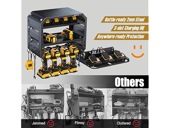 Power Tool Organizer Wall Mount