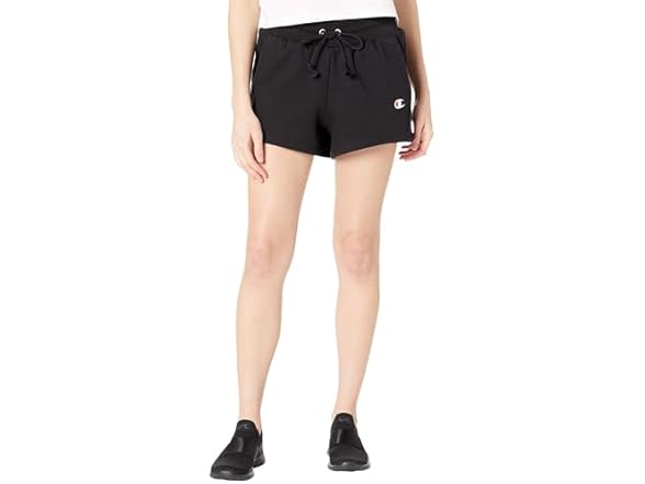 Champion Wmns Short Black (L)