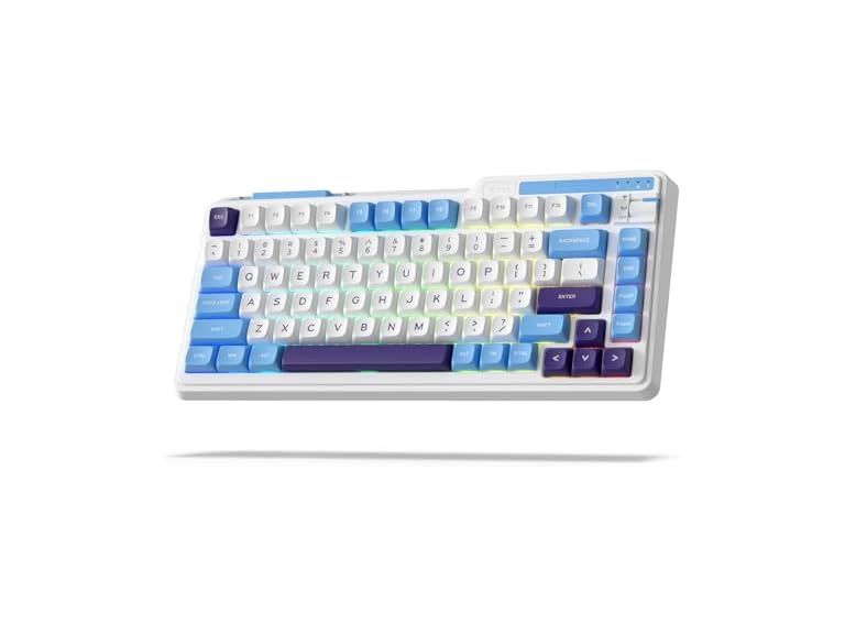 KZZI K75 Lite Wireless Mechanical Keyboard Blue