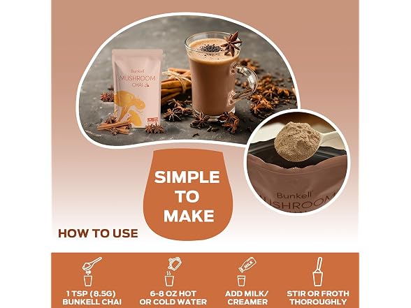 Bunkell Mushroom Chai