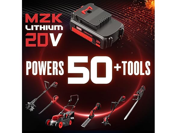 MZK Cordless Leaf Blower | 20V | 2 Batteries
