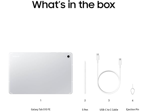 Samsung Galaxy Tab S10 FE 10.9" Tablet (Open Box)