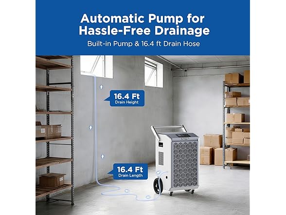Moiswell 200 Pints Commercial Dehumidifier