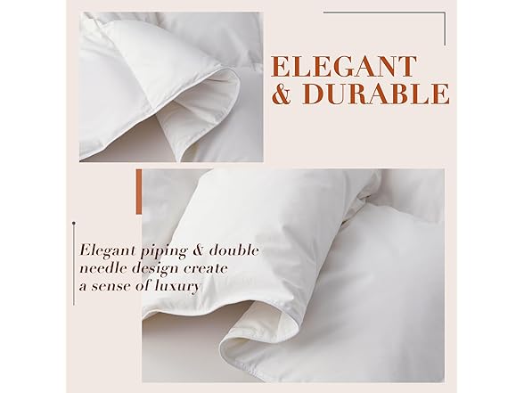 Wellos Queen 100% Cotton Down Comforter