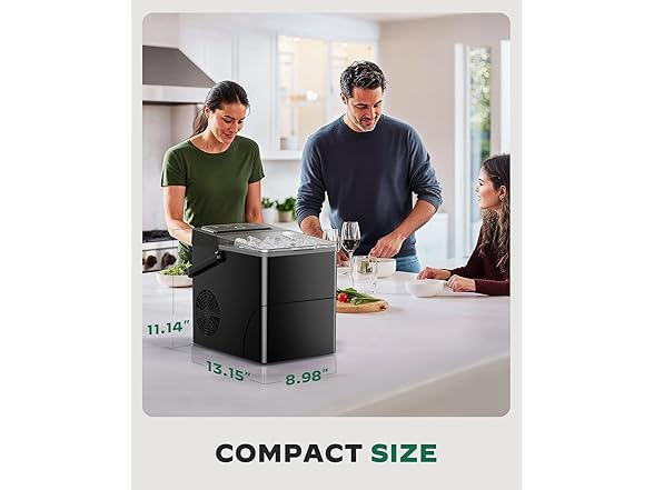 Totnz Boost Ice Maker with 2.5L Expanding Ice Basket - Gallery 7