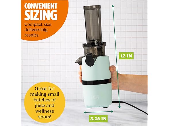 Tasty Slow Juicer, Aqua