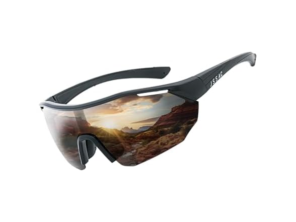 JSSAC Polarized Sports Sunglasses