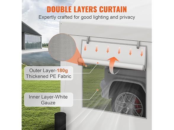 Carport, 12 x 20 ft Heavy Duty Car Canopy with