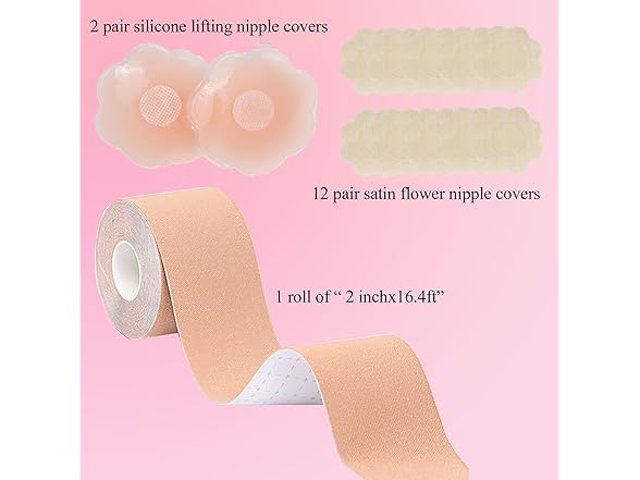 ROSEUP Breast Lift Tape, Boob Tape-Body
