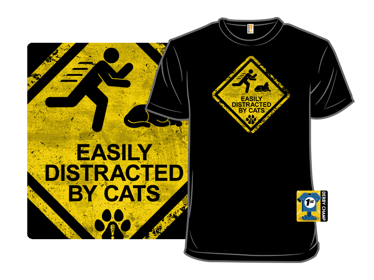 Cat Distraction Warning