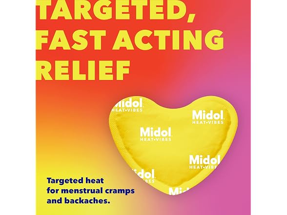 Midol | Heat Vibes Menstrual 6 Count