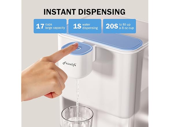 Frizzlife Electric Water Filter Dispenser