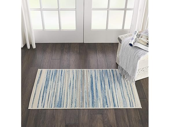 Nourison Home Jubilant Blue 2' x 4' Area Rug