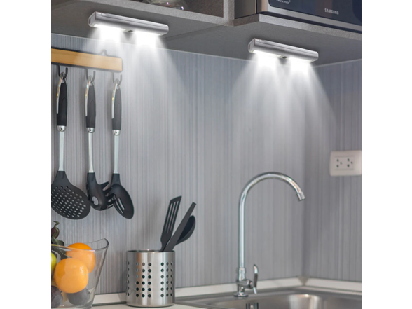 Aduro 4Pk Ultra Bright LED Wireless Portable Light Bars