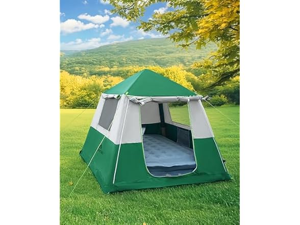 Corani 14.1'x6.5'x9' Inflatable Tent - Nomad Green