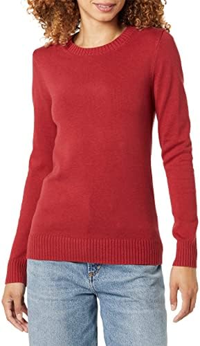 Amazon Essentials Womens Crewneck Cotton Sweater