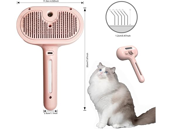 Manjitec Cat Steam Brush