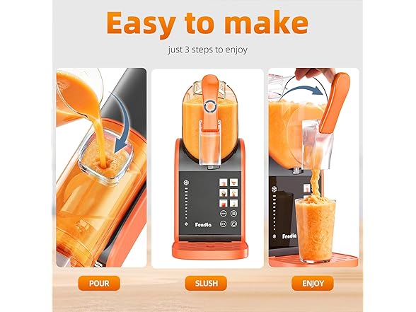 95oz Slushie Machine w/ 6 Smart Presets