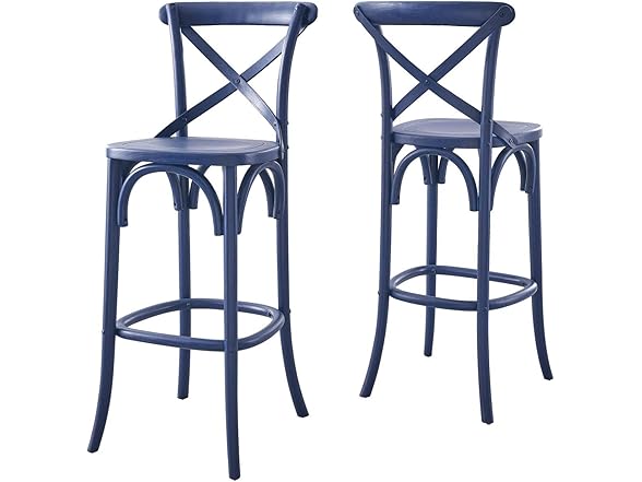 Modway Gear X-Back Wood Bar Stool