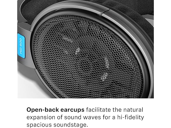 (NEW) Sennheiser HD 600 Audiophile Open-Back Dynamic Wired Headphones